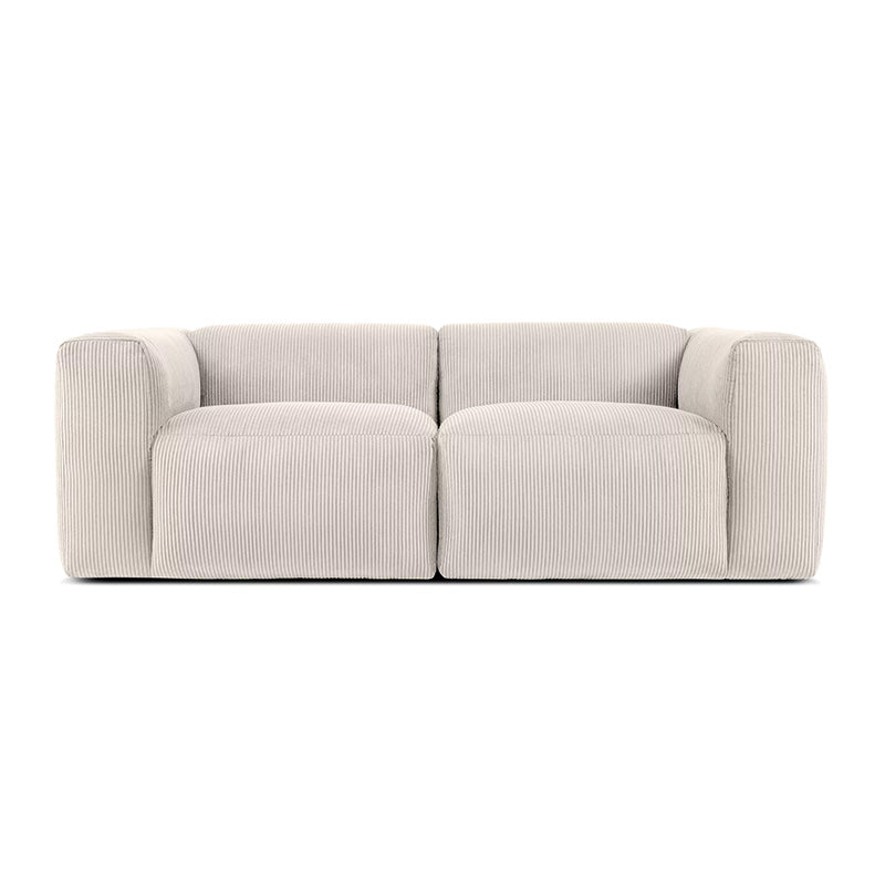 Helen - Sofá Modular 2 Plazas Loveseat - Pana Ivory