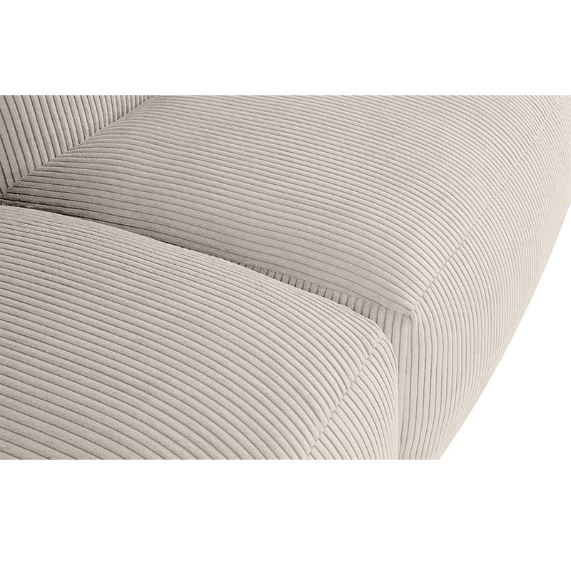 Helen - Sofá Modular 2 Plazas Loveseat - Pana Ivory